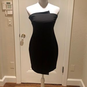 Likely Black strapless dress